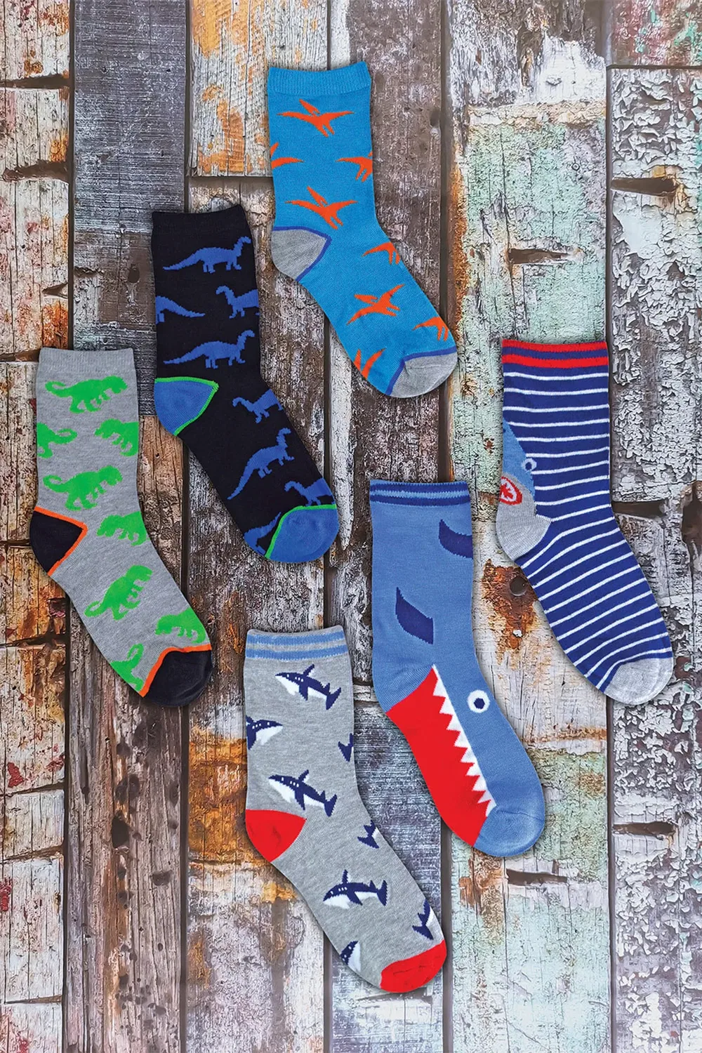 Набор хлопковых носков с принтом Sock Snob, Multi — фото 3