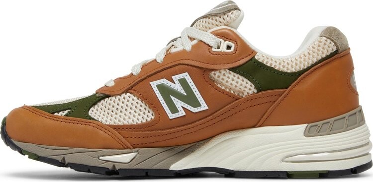 Кроссовки New Balance Aimé Leon Dore x Wmns 991 Made in England 'Tan', загар — фото 4