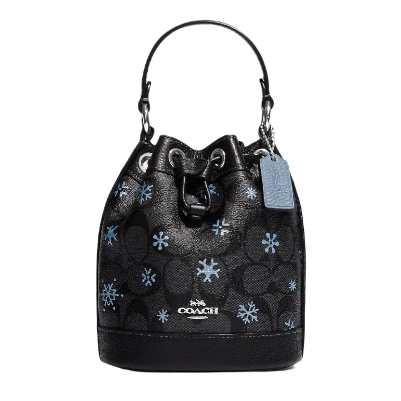 

Сумка Coach Outlet Dempsey Drawstring Bucket, черный