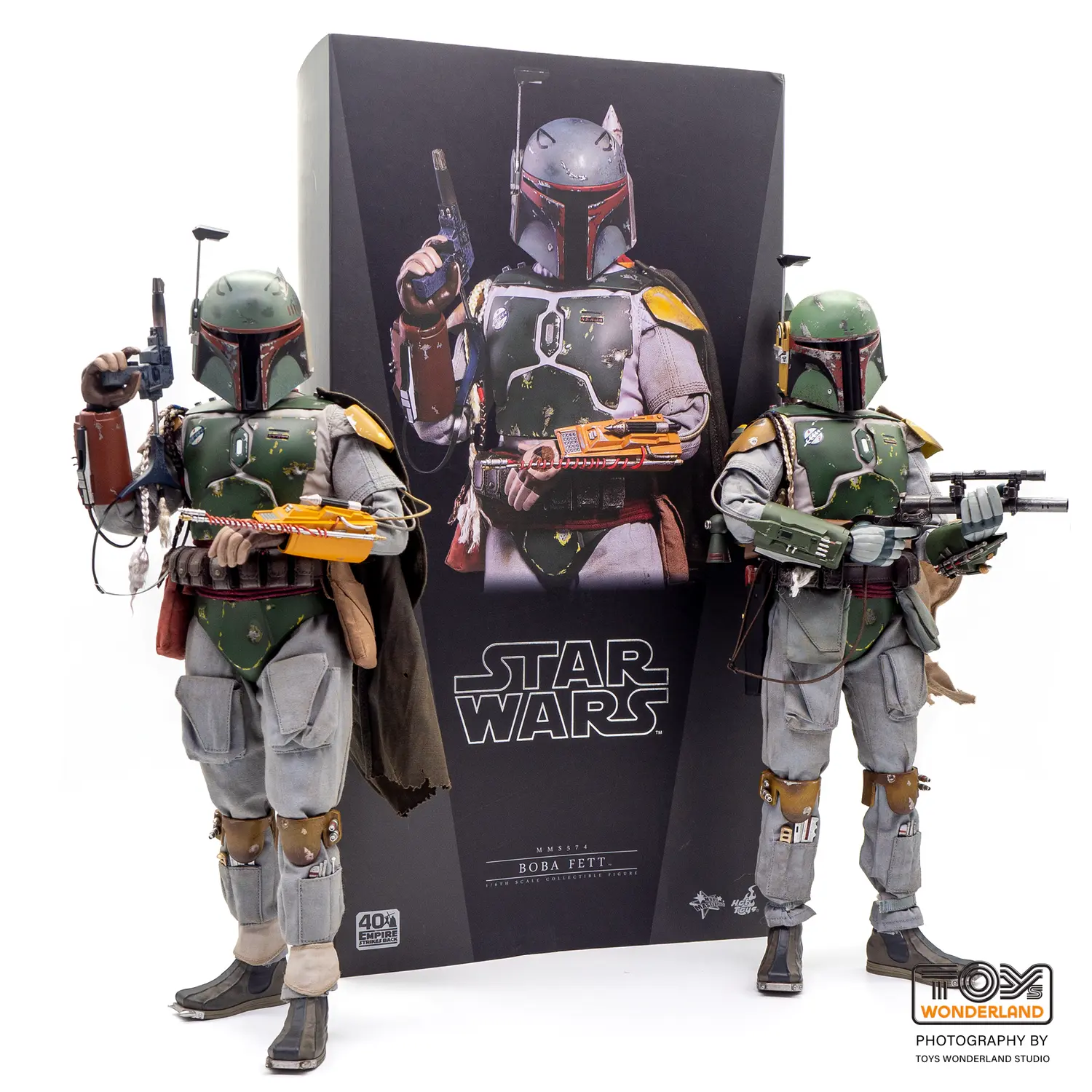 

Фигурка Hot Toys Star Wars: The Empire Strikes Back, Boba Fett (40th Anniversary Collection) MMS574, 30 см