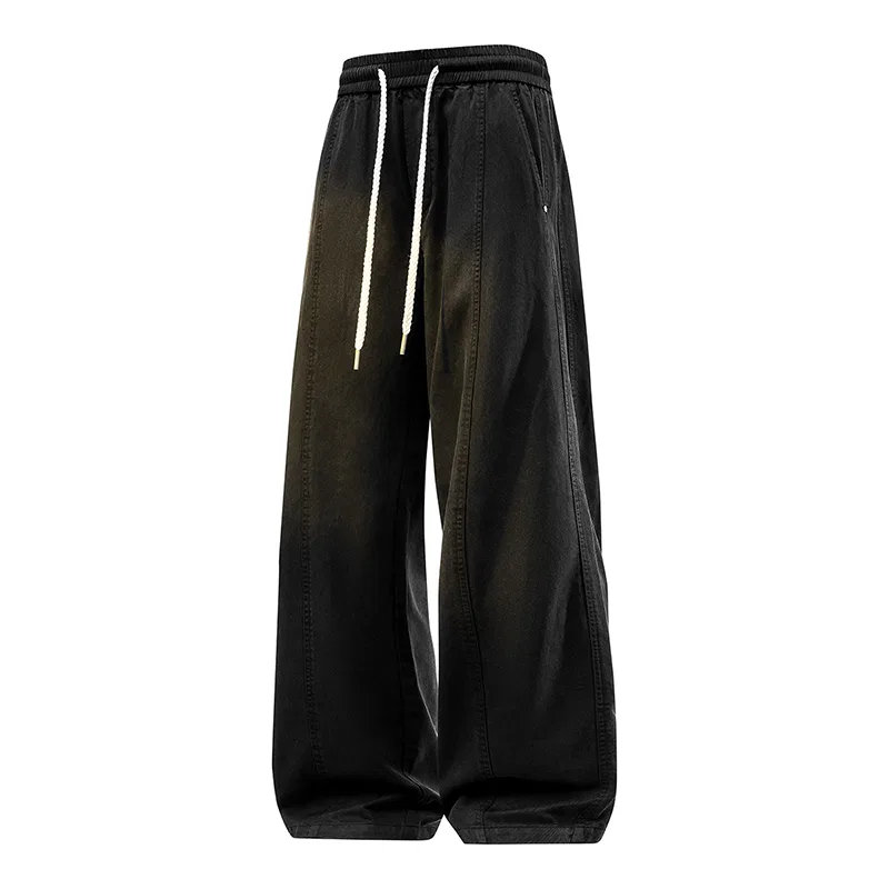 Детские брюки повседневные прямого кроя Casual Pants Sugarfunk, Upgraded Premium Black