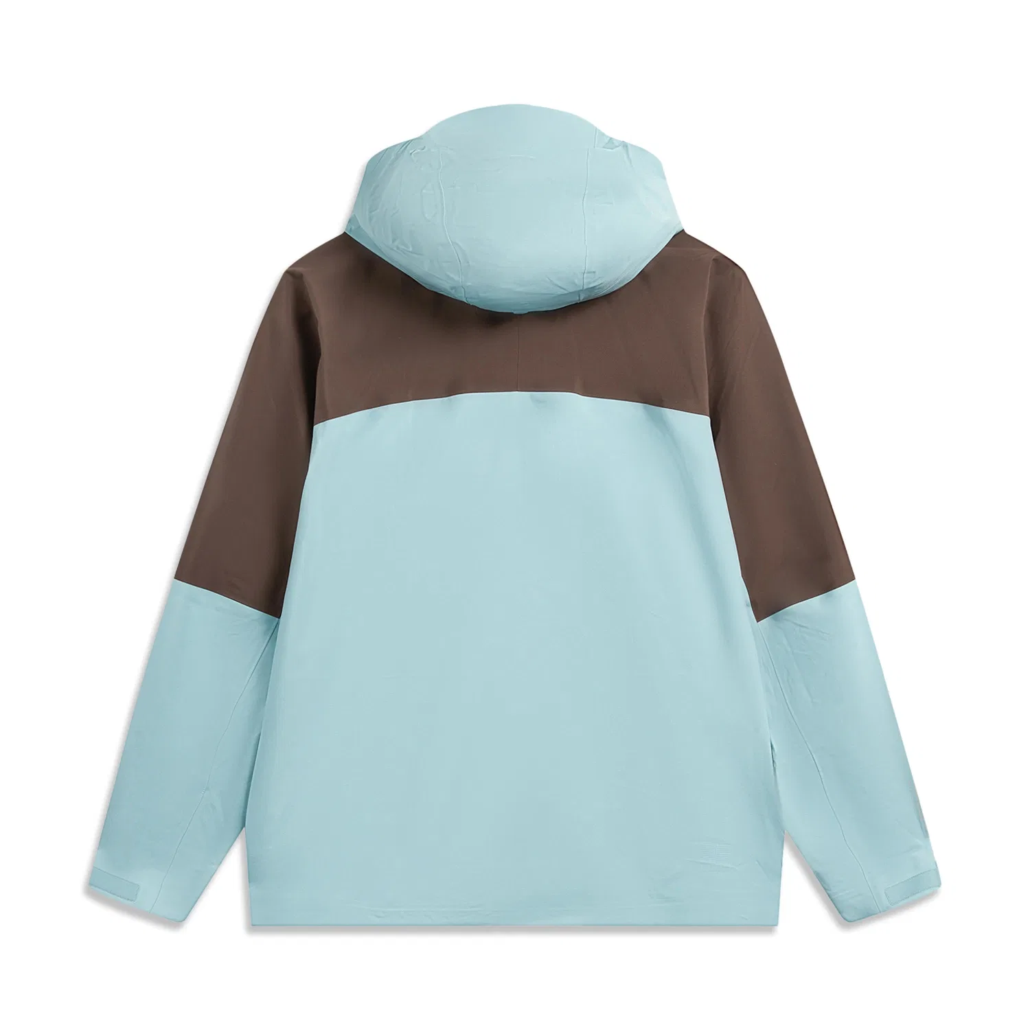Детская куртка-ветровка с капюшоном Li-Ning Outdoor Counterflow, Forget-Me-Not Blue/Hazel Brown — фото 2
