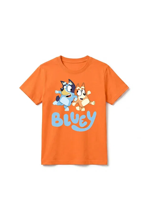 Детская футболка с принтом Bluey Urbantrendstore, Orange