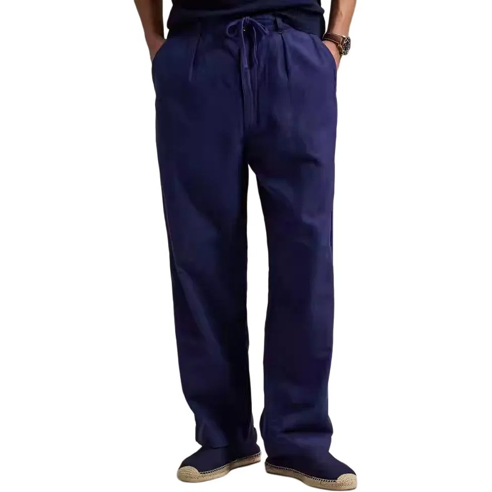 Мужские повседневные брюки свободного кроя Polo Ralph Lauren, Dark Blue — фото 3