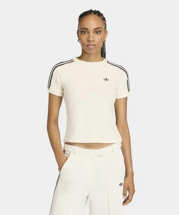 Футболка с коротким рукавом из махровой ткани, Callie Adidas, белый