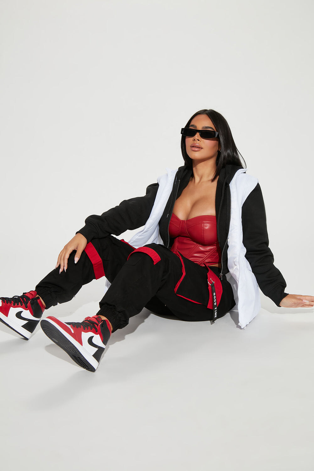 

Брюки карго Fashion Nova RJJ2905, черный