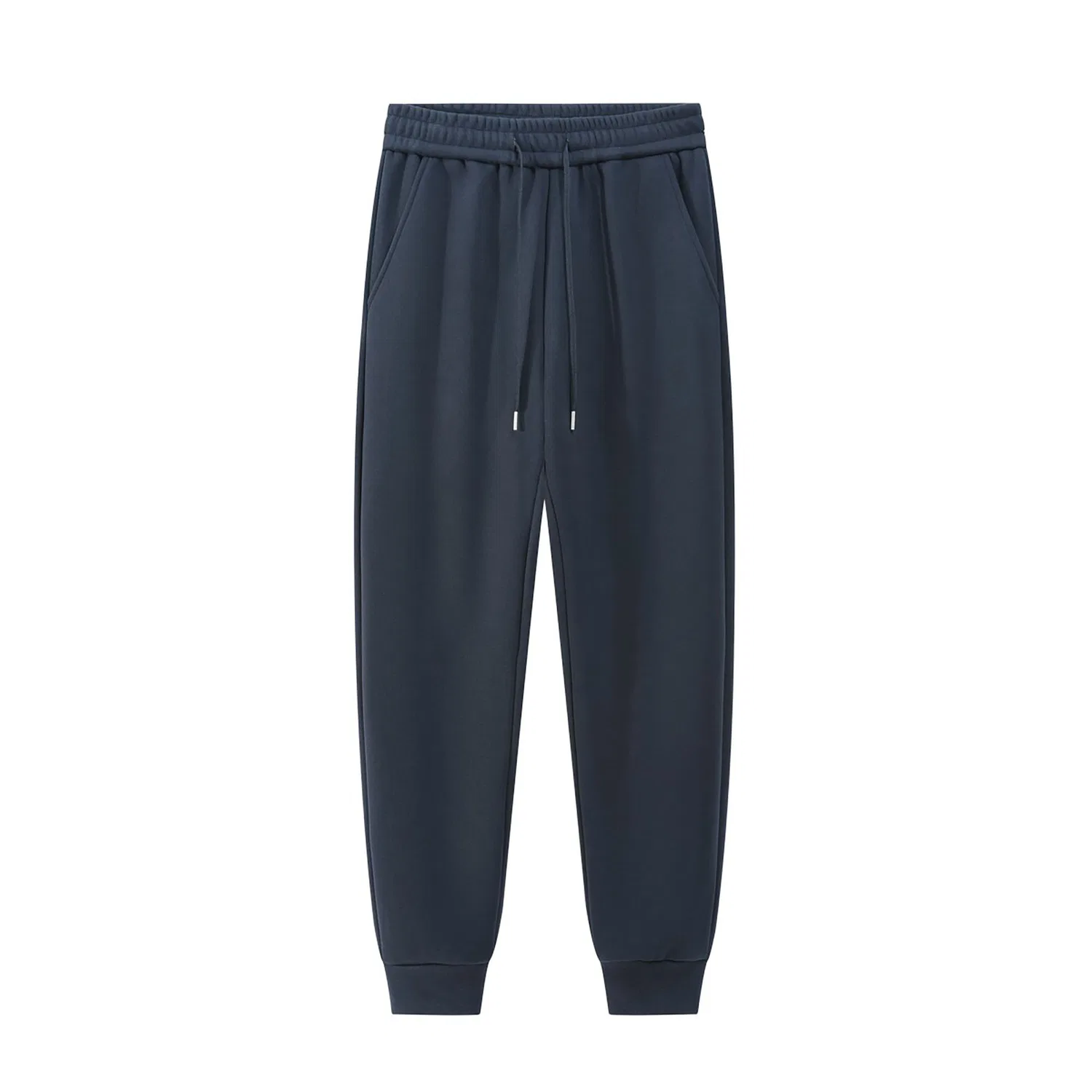 Детские повседневные брюки свободного кроя на резинке с утяжкой Red Bean, Navy Blue