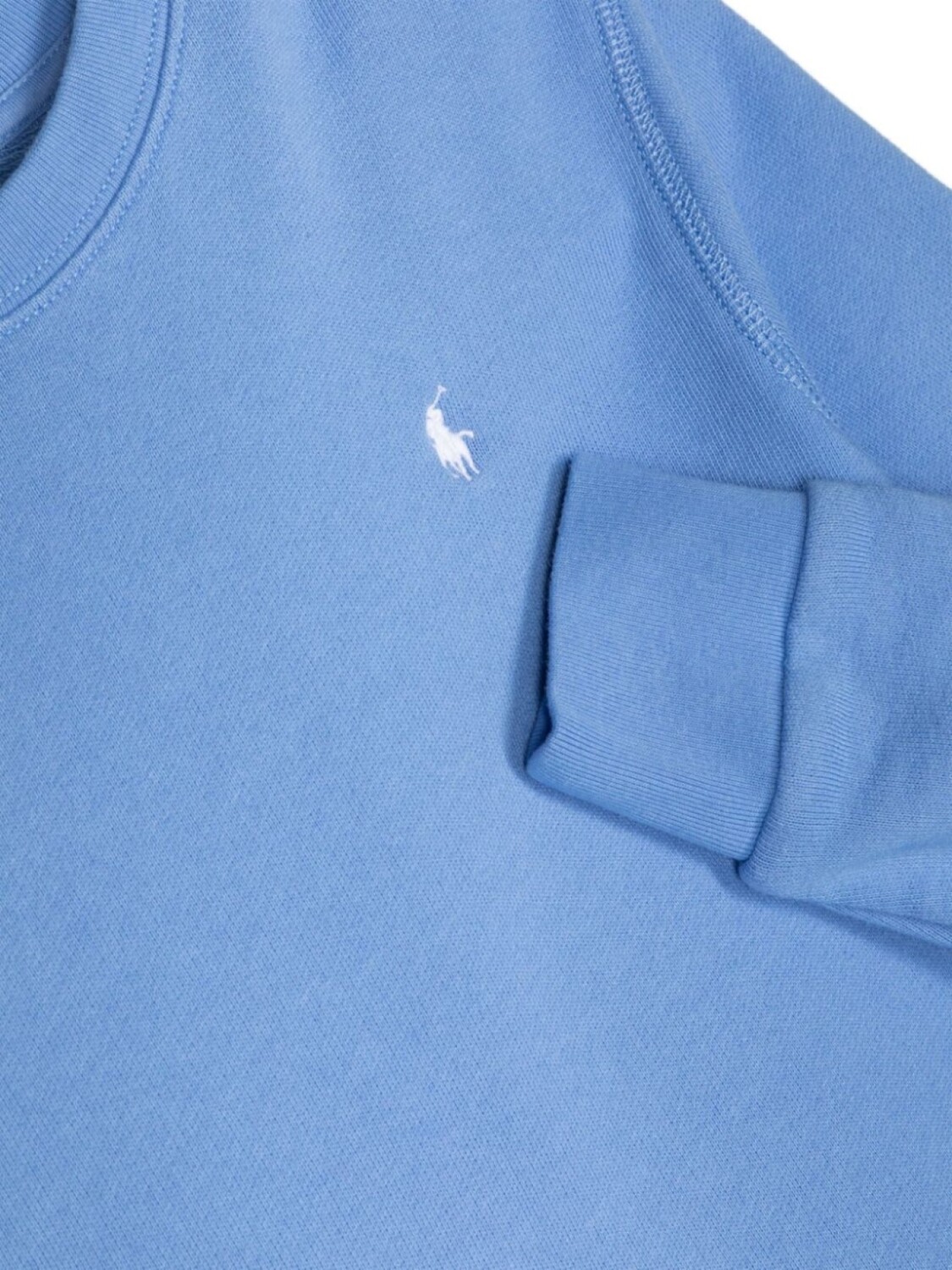 Ralph Lauren толстовка из джерси с принтом Polo Pony, синий — фото 3