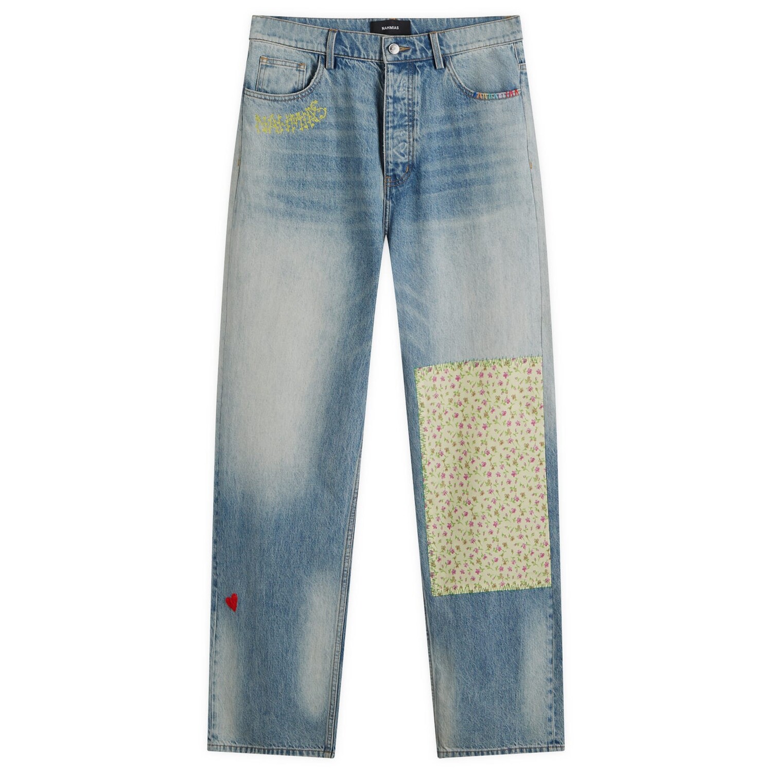 

Джинсы Nahmias Playground Baggy Jeans, цвет Light Wash