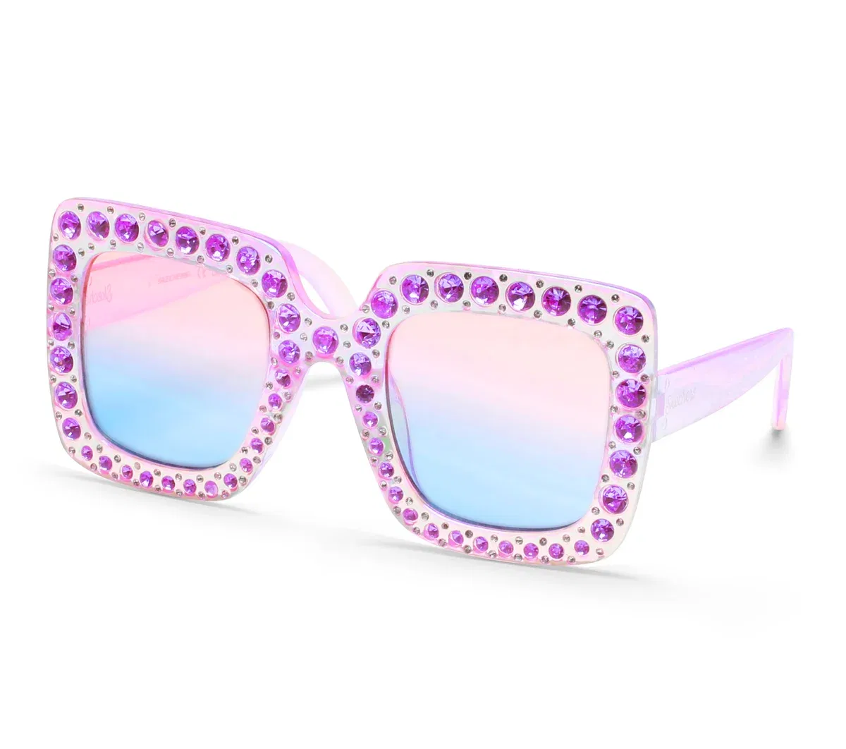 Детский товар Square Rhinestone Sunglasses Skechers, фиолетовый