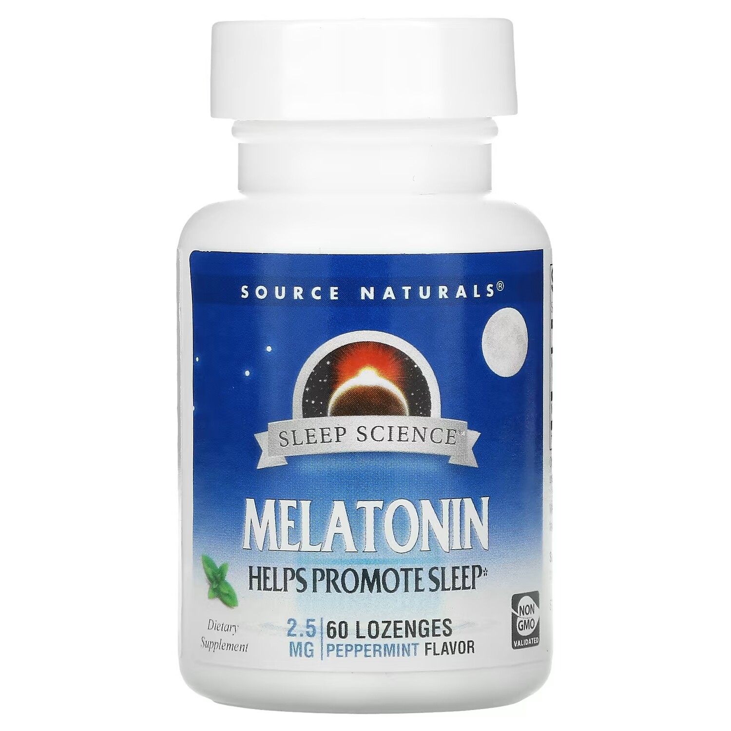 

Source Naturals Sleep Science мелатонин 2,5 мг, 60 леденцов