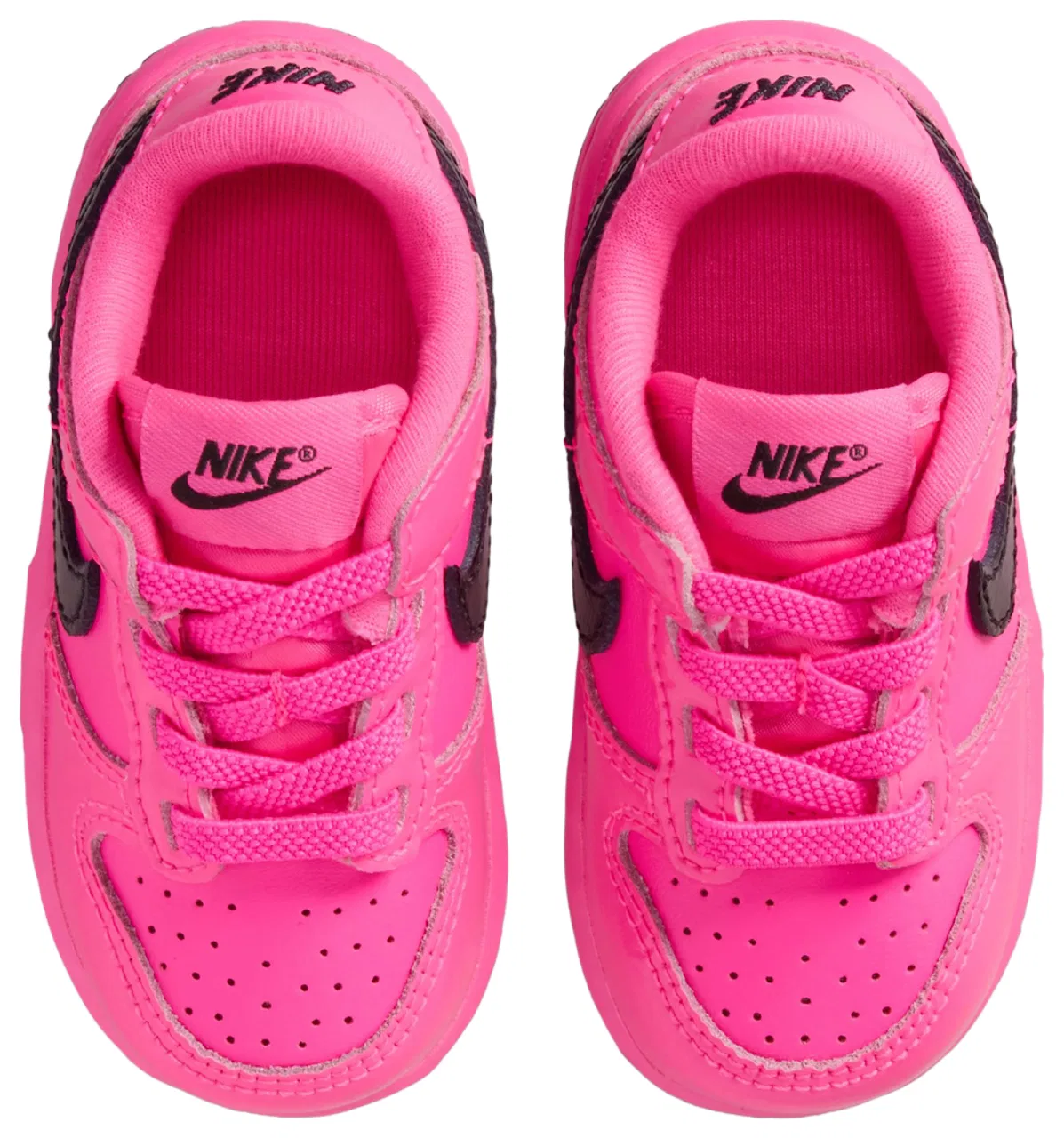 Кроссовки для девочек Dunk Low BTE Nike, цвет Pink Blast/Black — фото 4