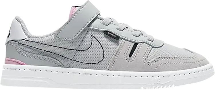 

Кроссовки Nike Squash Type PS 'Grey Fog Pink', серый