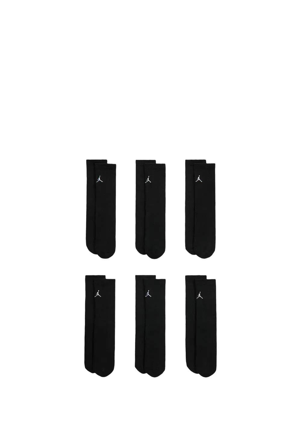 6 пар носков Jordan, Black