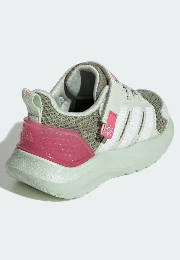 Босоножки нубук Adidas Sportswear, белый/зеленый/зеленый — фото 4