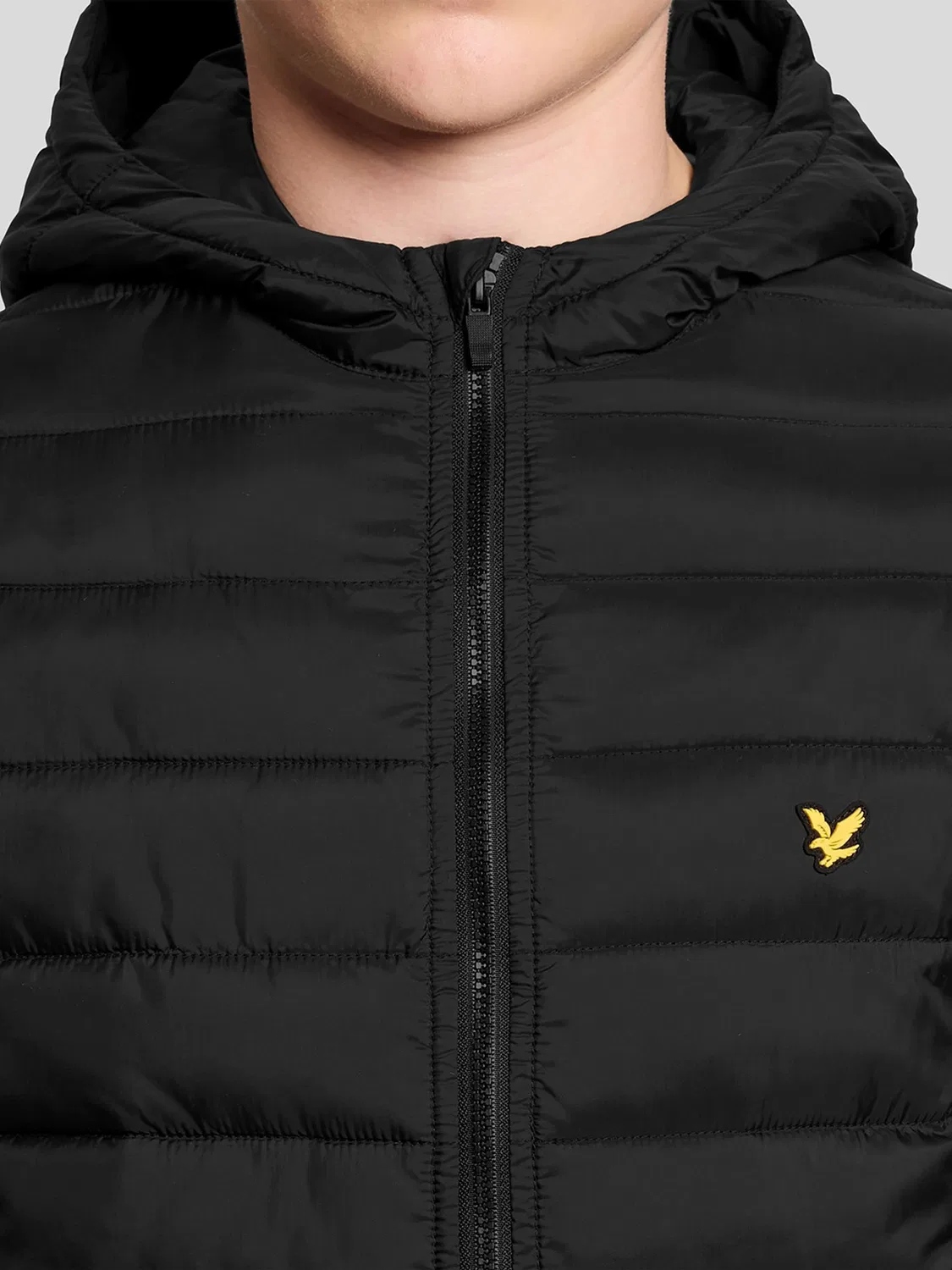 Куртка спортивная утепленная Pac-a-Jacket Lyle & Scott, черный — фото 4