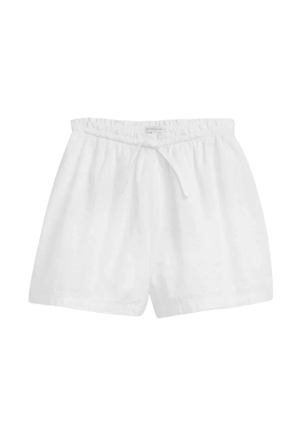 Шорты Hosen & Chino mit lochstickerei - шорты Tom Tailor, White