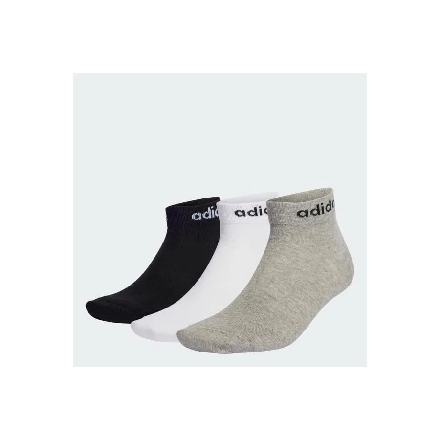 Носки с принтом T Lin Ankle adidas, Серый