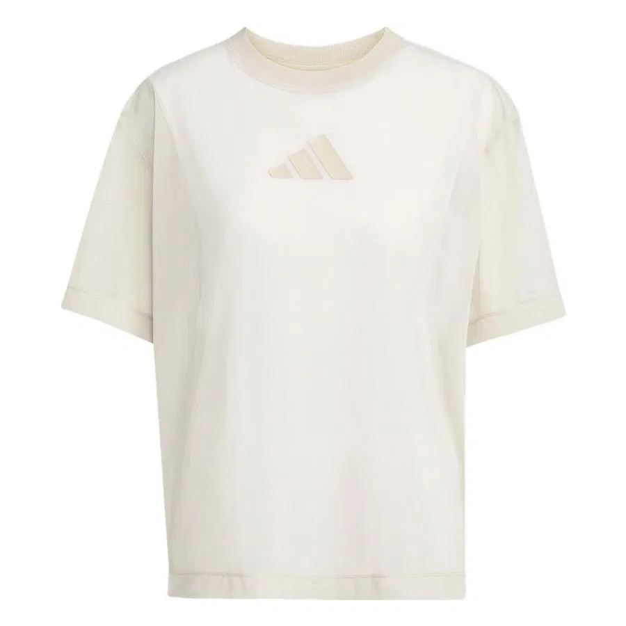Женская футболка с длинным рукавом W ALL SZN SH T adidas, Бежевый