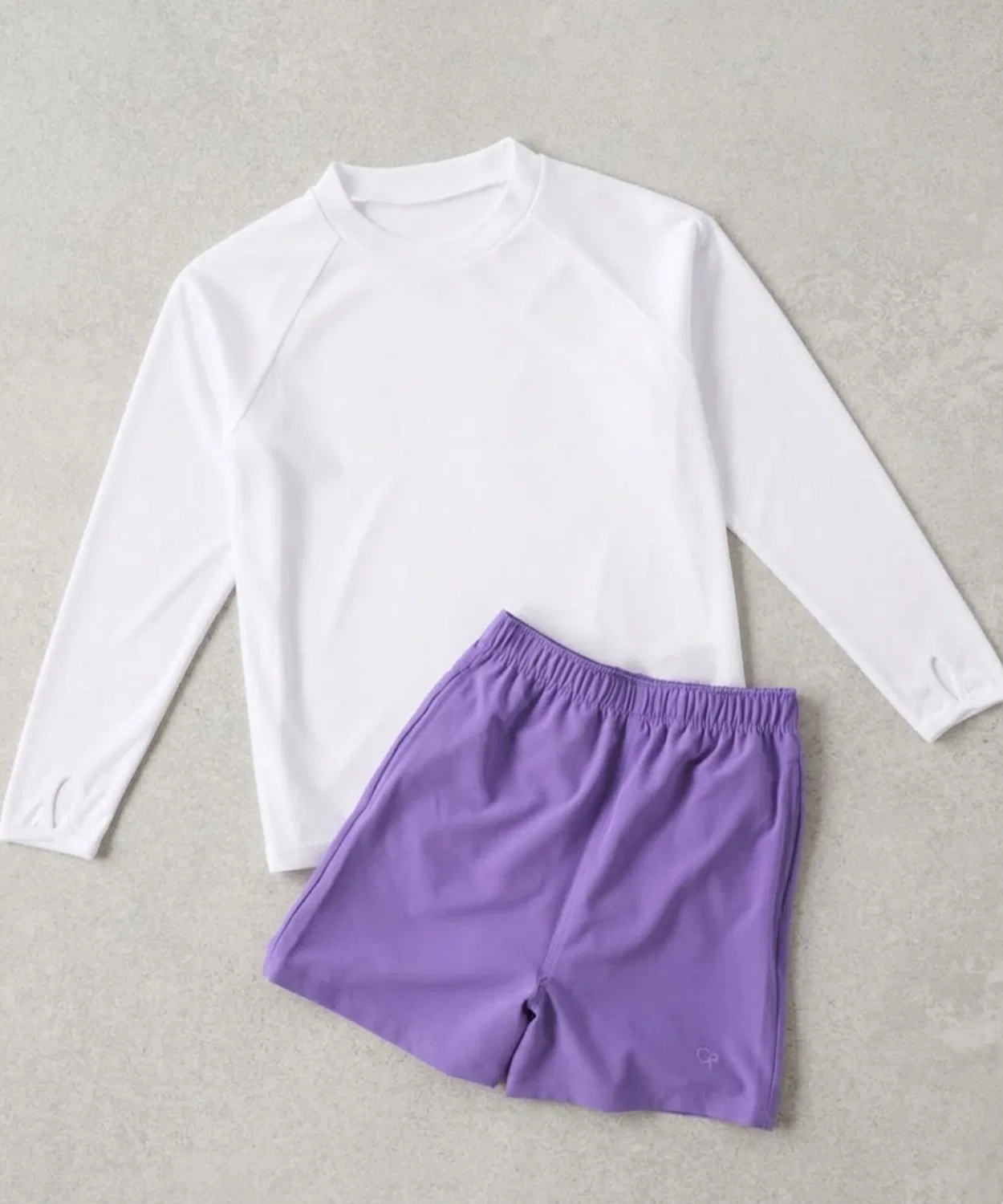 Детский комплект из 2 предметов с длинным рукавомOcean Pacific, Purple