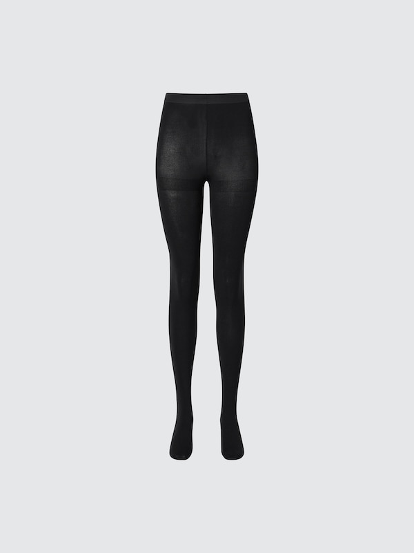 Колготки Heattech с эффектом коррекции ног, 60 ден Uniqlo, 69 navy — фото 2