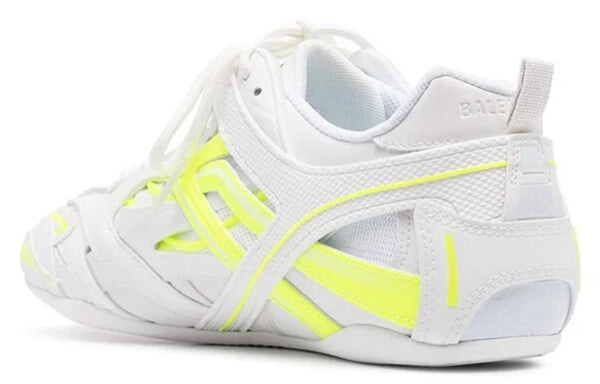 Кроссовки drive sneaker 'white fluo yellow' Balenciaga, белый — фото 4