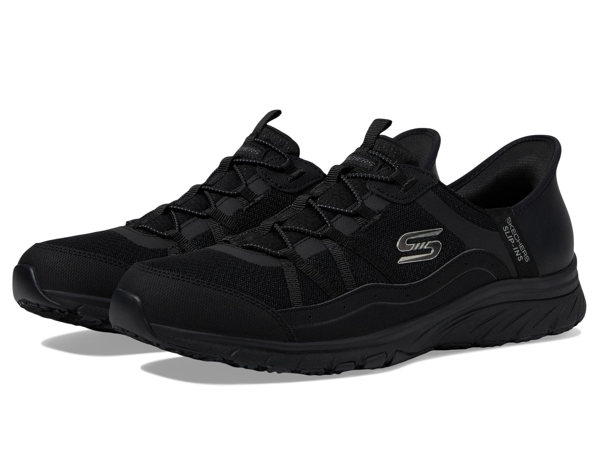 Кроссовки SKECHERS Gratis Sport Leisurely Hands Free Slip-Ins, черный