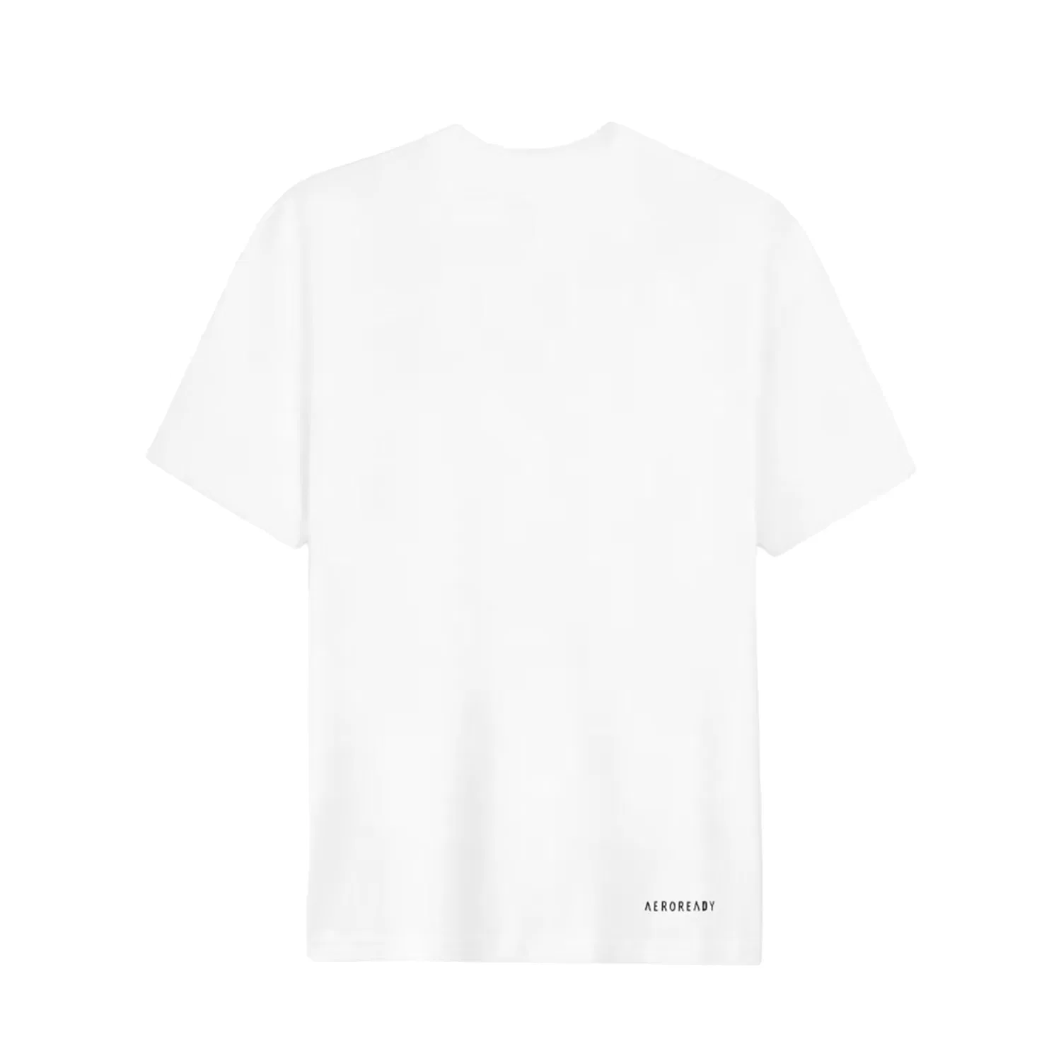 Футболка Adidas Must Haves с круглым вырезом белая — фото 4