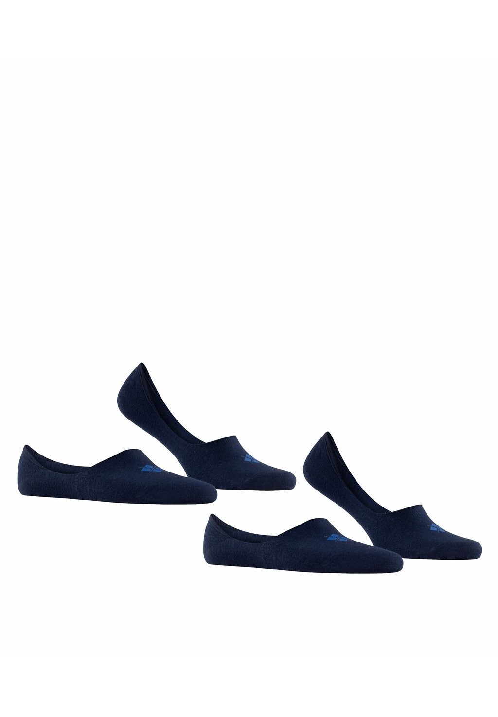 

Носки для тренировок EVERYDAY 2-PACK HIDDEN IN SHOE Burlington, темно-синий