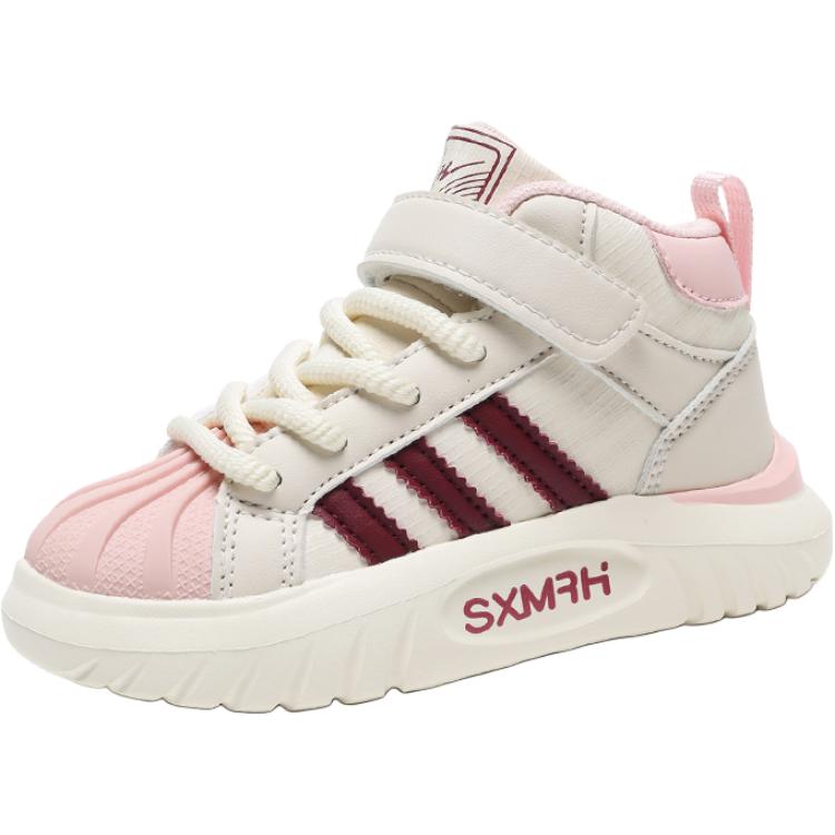 

Нескользящие амортизирующие устойчивые к истиранию водонепроницаемые кроссовки Skateboard для детей Binary, розовый