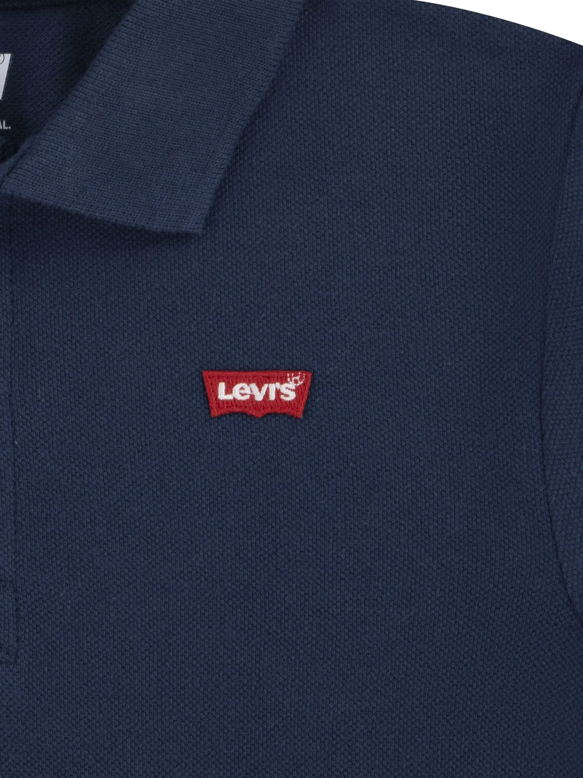 Рубашка поло с нашивкой-логотипом Levi'S Kids, синий — фото 4