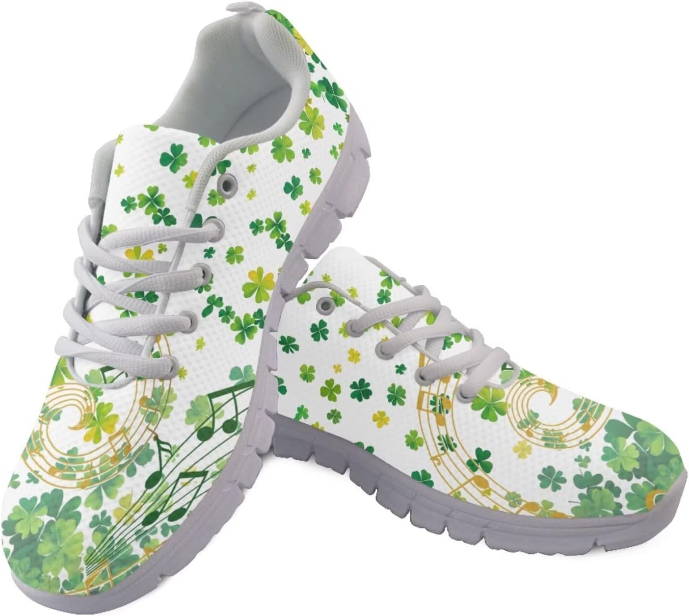 

Повседневные кроссовки Легкие беговые теннисные кроссовки Нескользящие спортивные кроссовки для тренировок и занятий в зале для улицы Getelinseng, St Patrick's Day Leaves