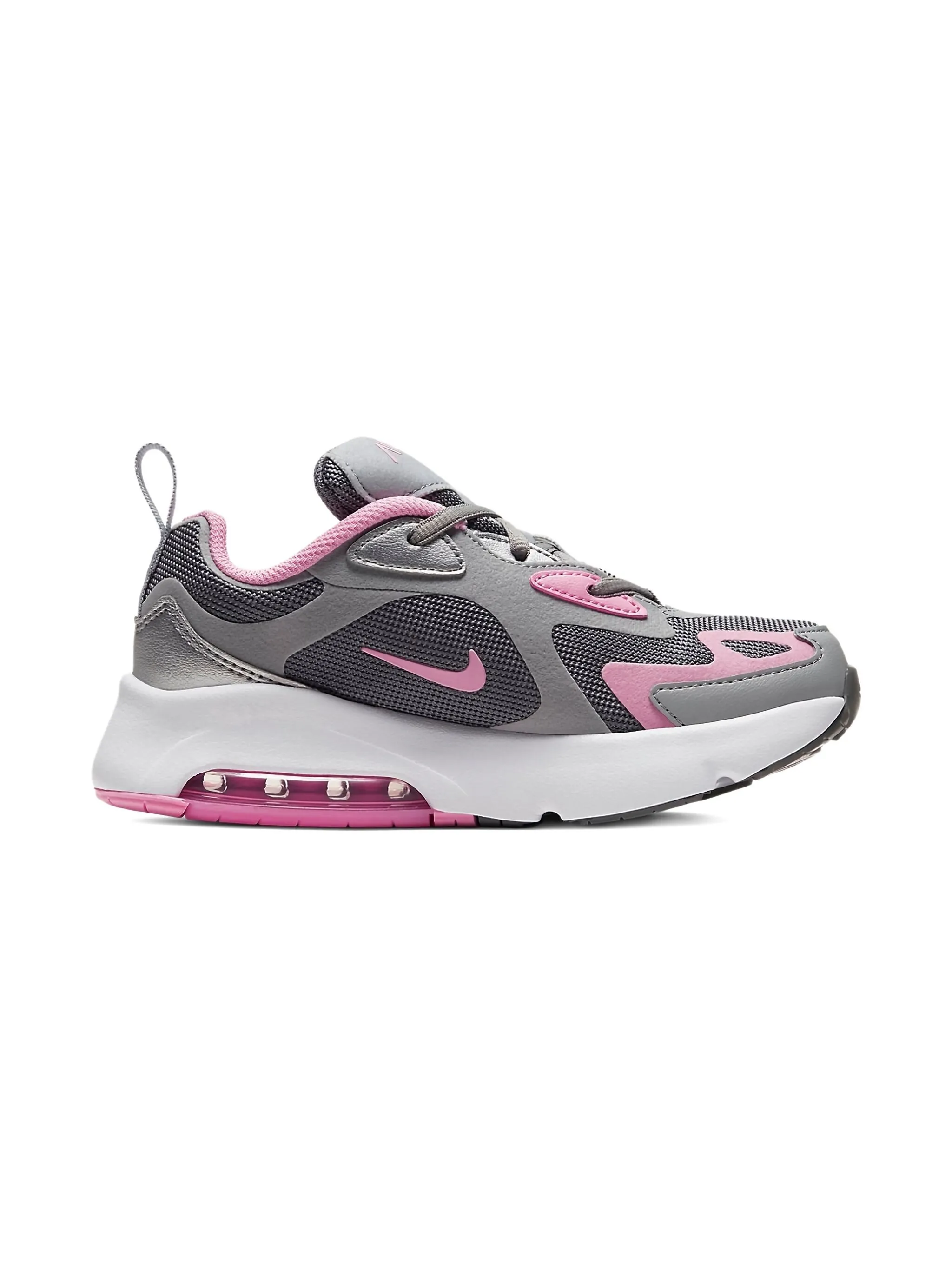 

Кроссовки Air Max 200 Smoke Grey/Pink Nike Kids, серый
