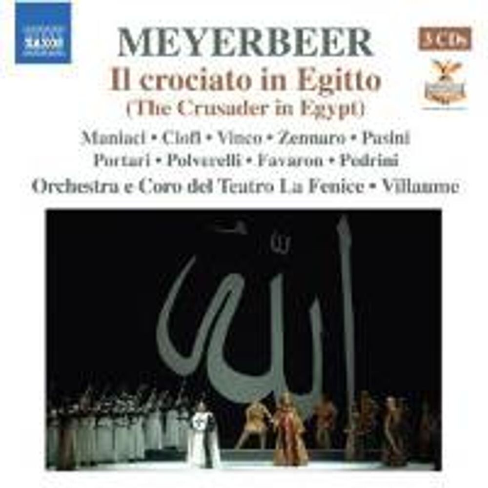 

Диск CD Crusader In Egypt (Il Crociato) - Giacomo Meyerbeer