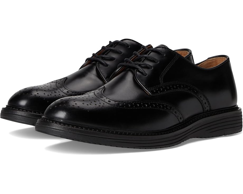 

Оксфорды Johnston & Murphy Upton Wingtip, цвет Black Full Grain