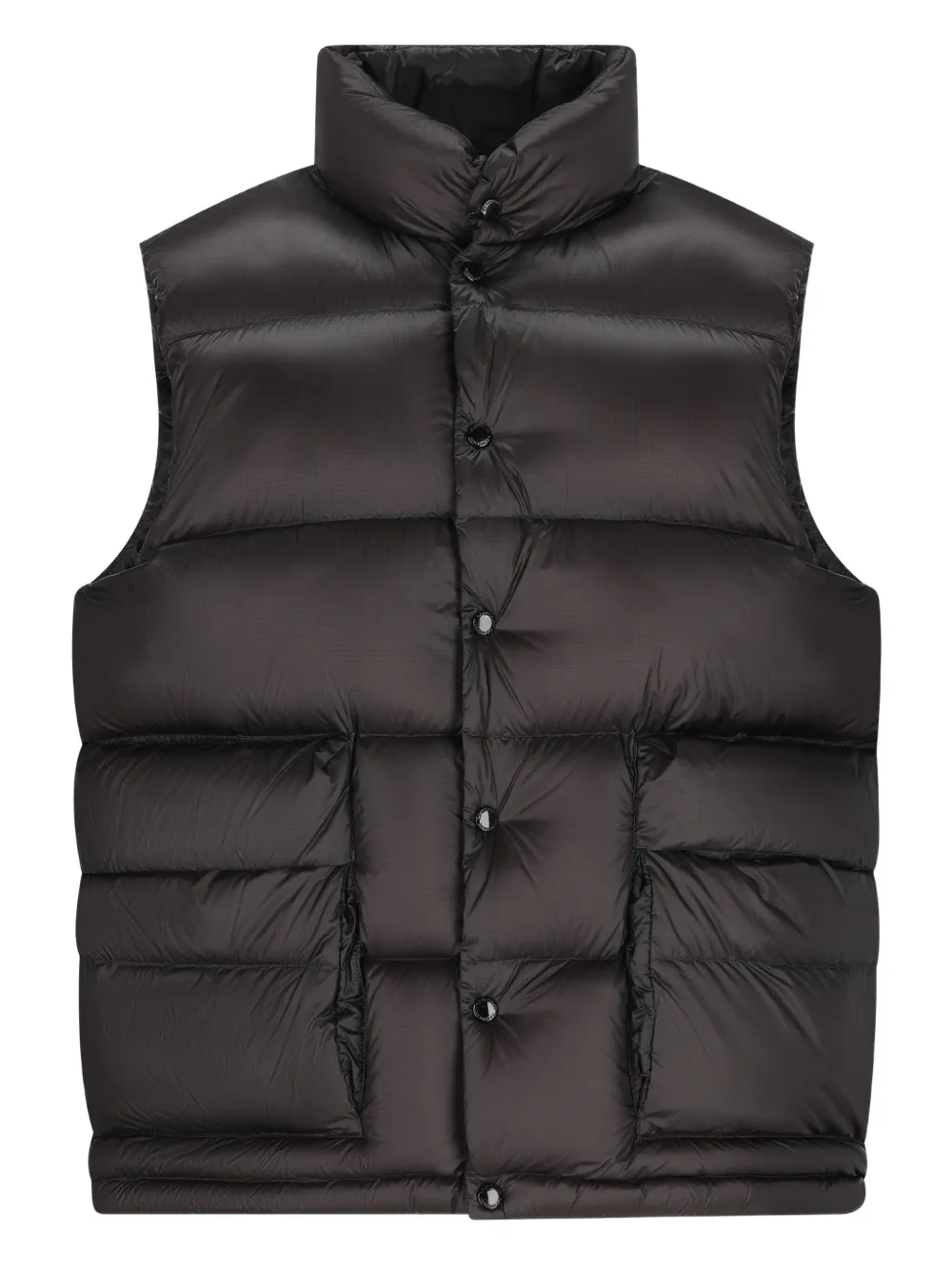 

Стеганый пуховый жилет C.P. Company, черный