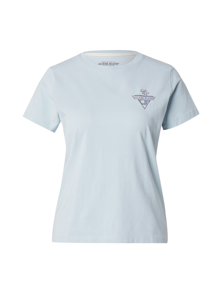 

Рубашка GUESS JEANS, цвет Royal blue/Sky blue