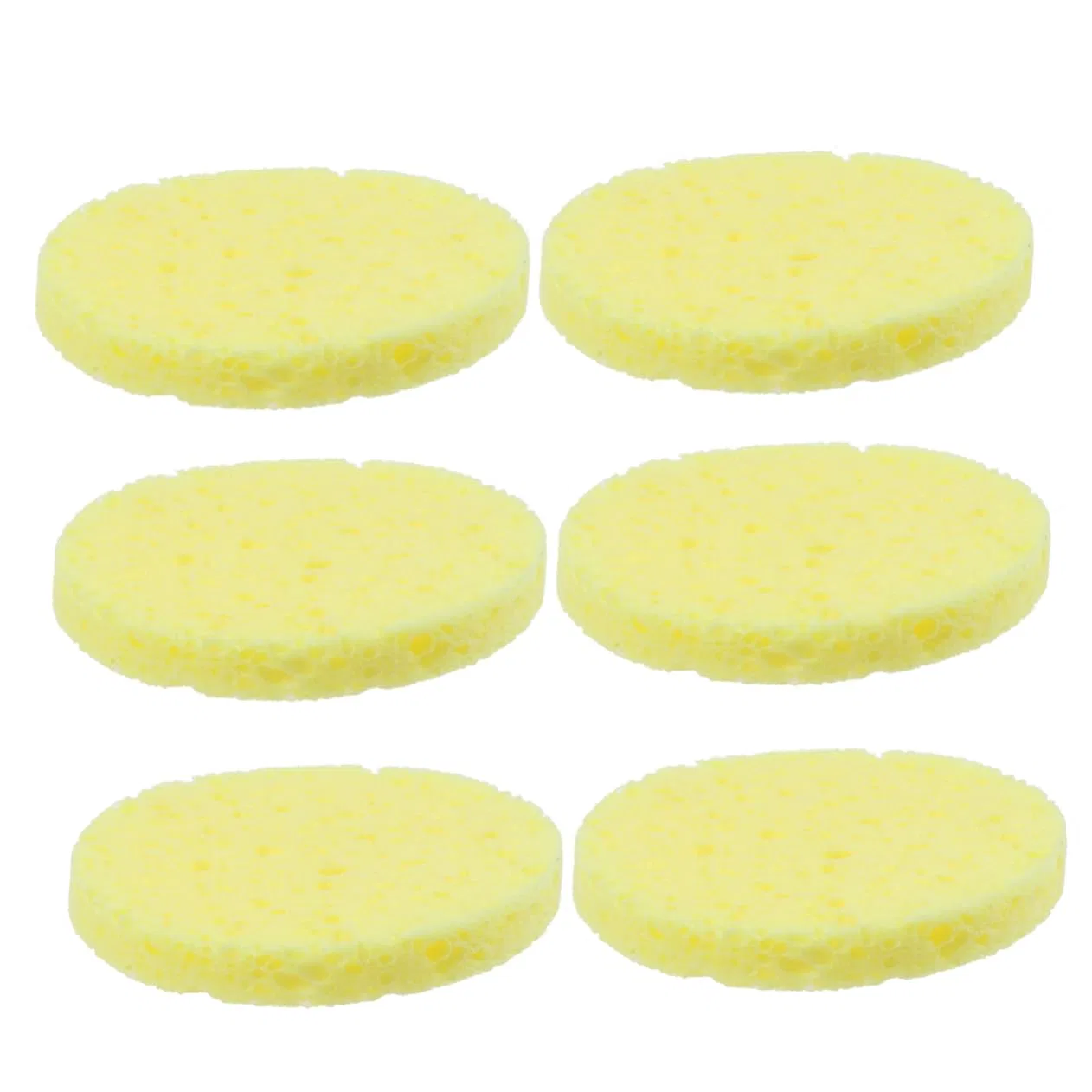 Набор очищающих спонжей DOITOOL из целлюлозы, 36 шт. Doitool, Yellow X 3 Pieces — фото 4