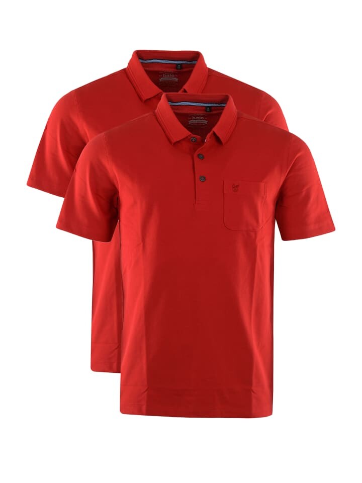 

Поло hajo Pique, цвет lava