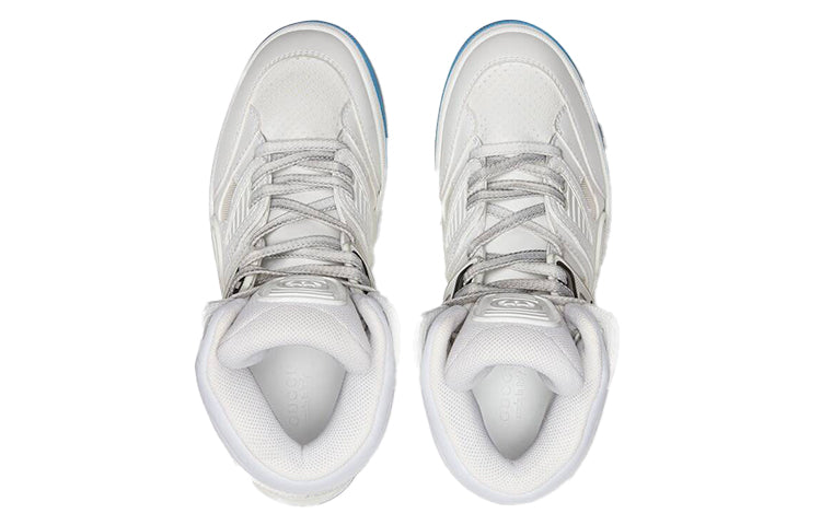 Кроссовки (WMNS) Gucci Basket Retro High'White Blue' — фото 3