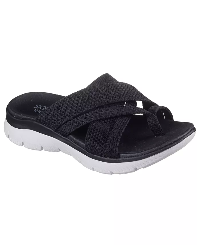 Женские Summits - сандалии Fantasy Walk от Finish Line Skechers, черный