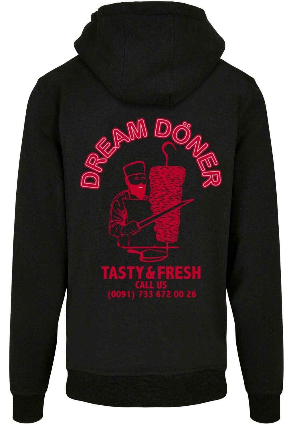

Толстовка с капюшоном DREAM KEBAB Mister Tee, черный