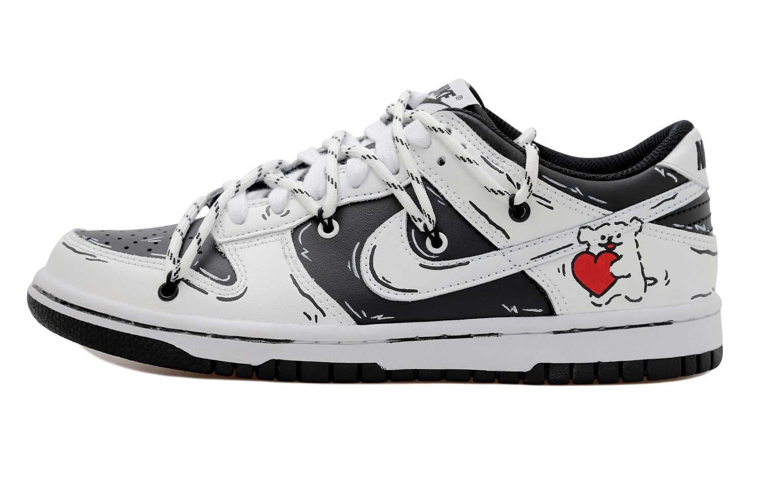 

Мужские кроссовки для скейтбординга Nike Dunk, White