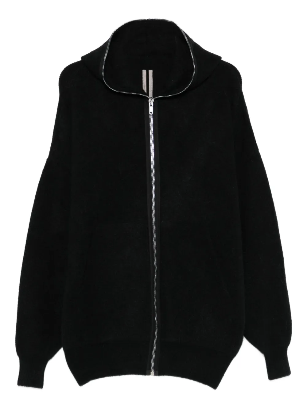 

Толстовка с капюшоном на молнии Rick Owens, черный