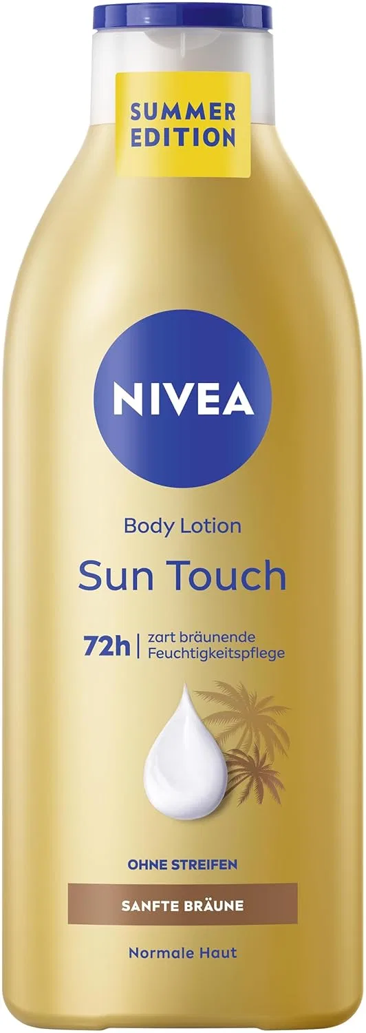 Лосьон для тела NIVEA Sun Touch с эффектом легкого загара, 400 мл Nivea, Multi-Coloured