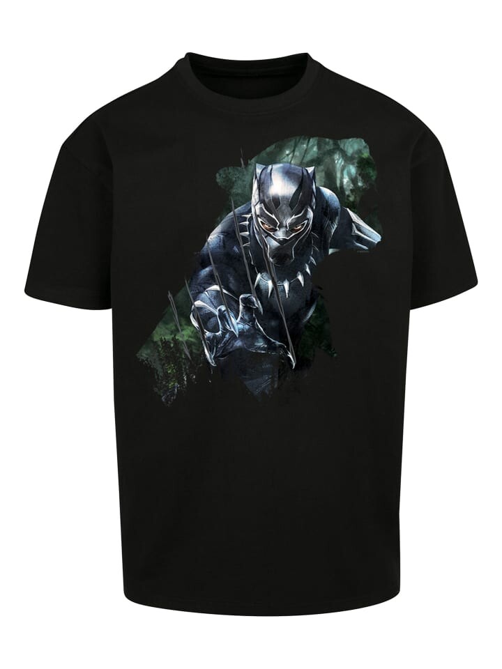 

Футболка F4NT4STIC Marvel Black Panther Wild Sillhouette, черный