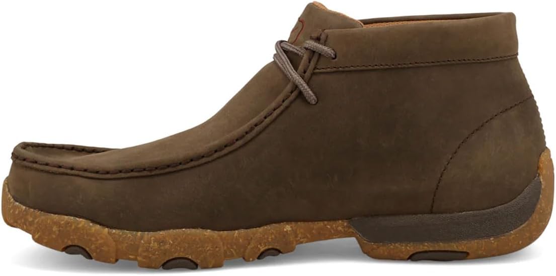 Мужские мокасины Twisted X Chukka Driving Moc, Shitake — фото 2