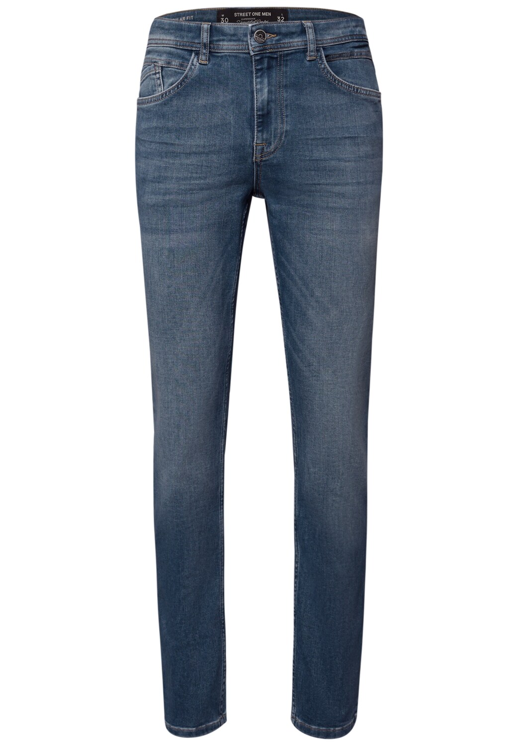 

Street One MEN Джинсы Slim fit в синем дениме