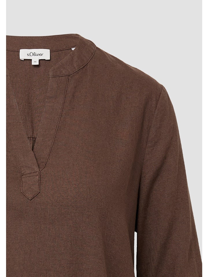 

Блузка s.Oliver, коричневый