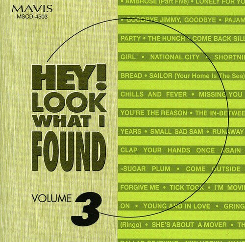 

CD диск Hey Look What I Found 3 / Various: Vol. 3-Hey! Look What I Found